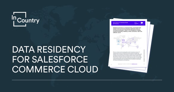 Data Residency for Commerce Cloud