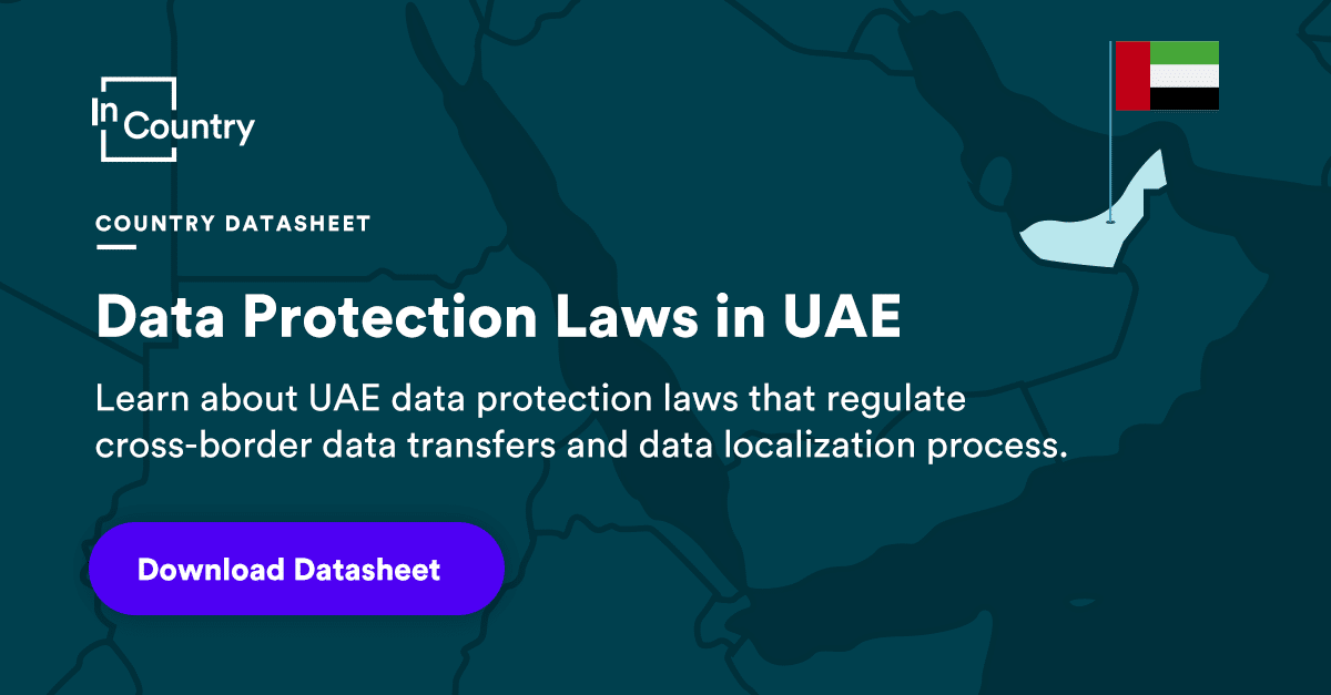 uae country sheet with data laws