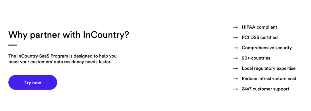 why partner with InCountry