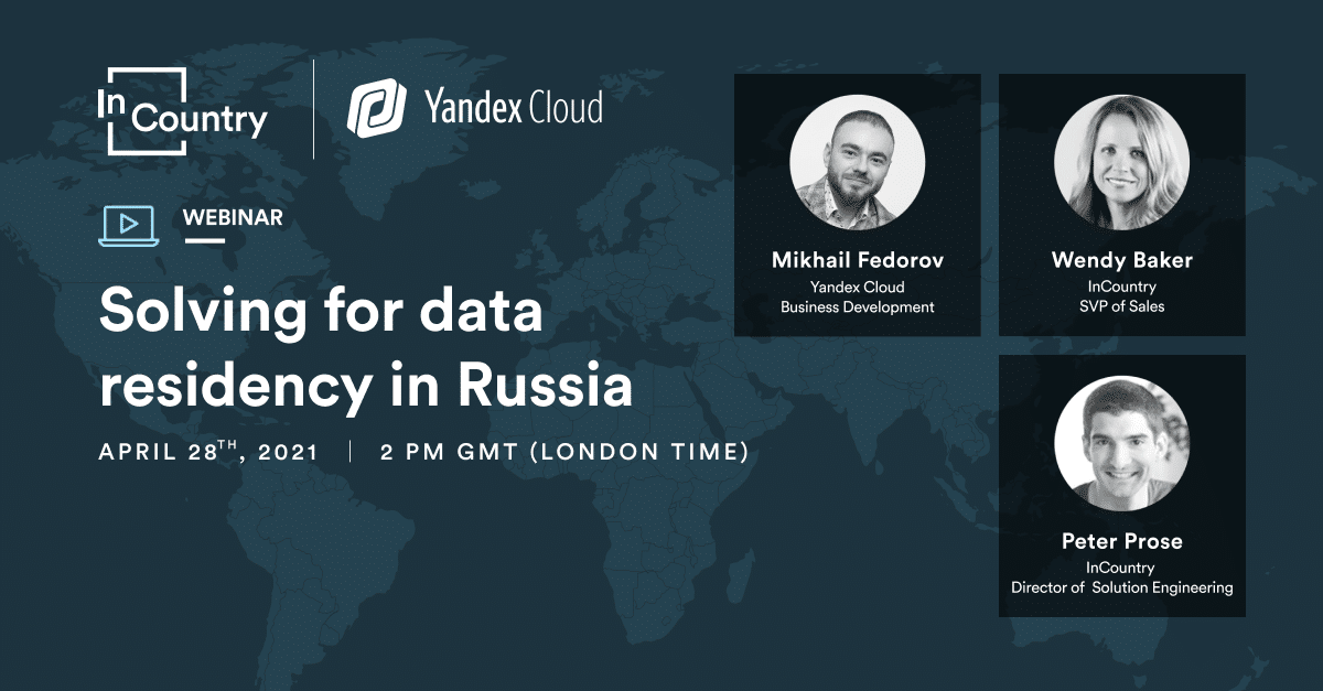 solving for data residency in Russia