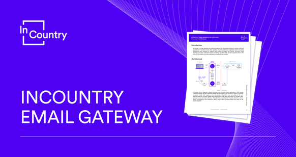 InCountry Email Gateway
