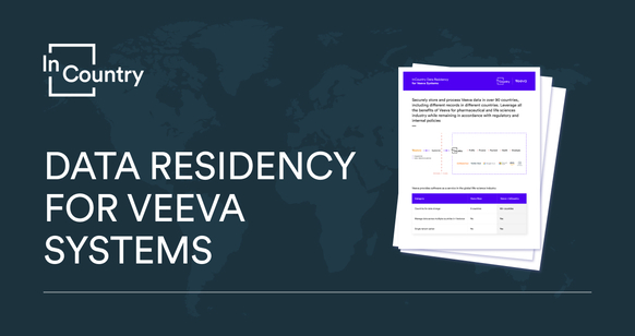 Data Residency for Veeva Systems