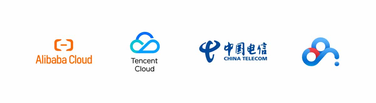 Chinese cloud providers