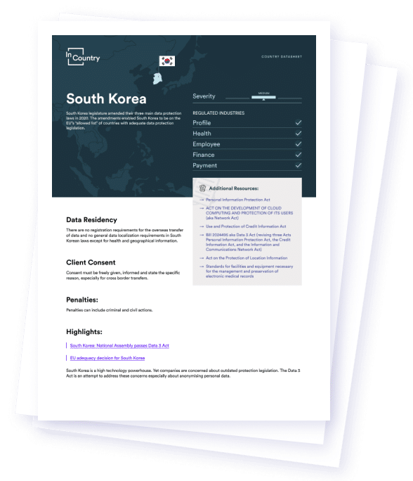 South Korea datasheet
