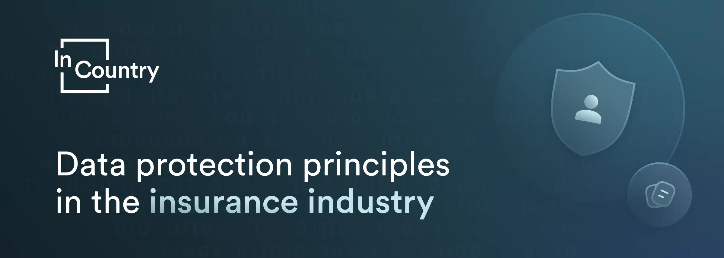 Data protection principles in the insurance industry