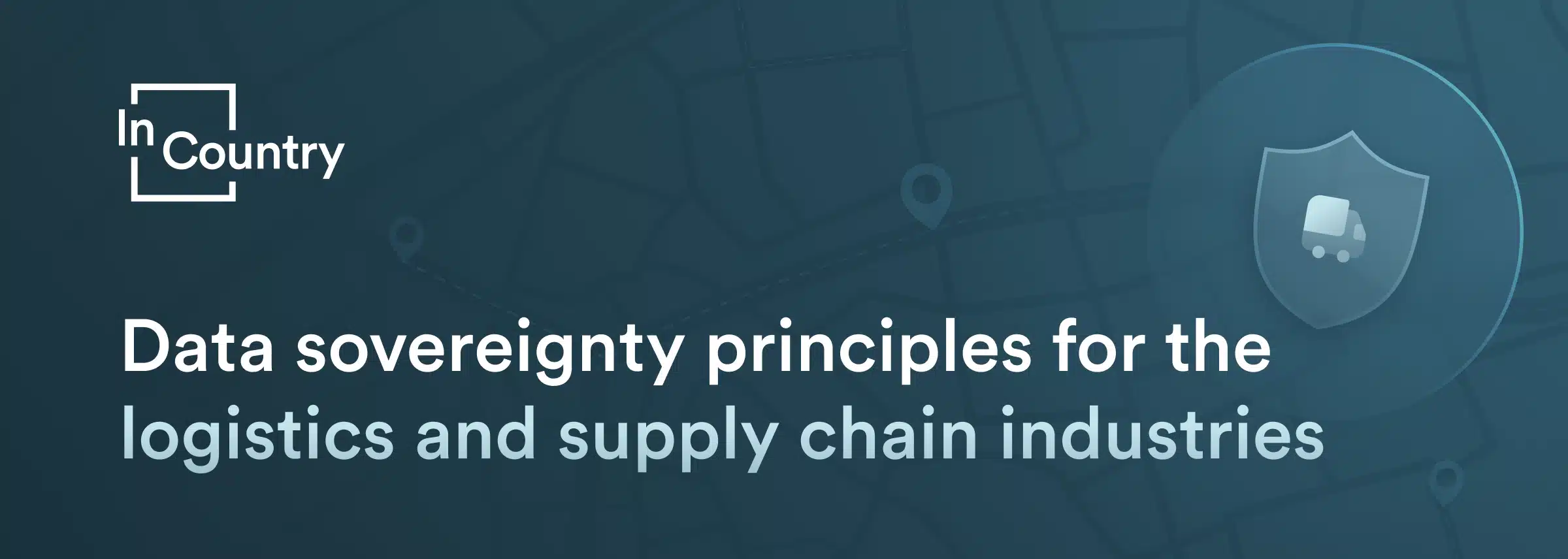 Data sovereignty principles for the logistics and supply chain industries