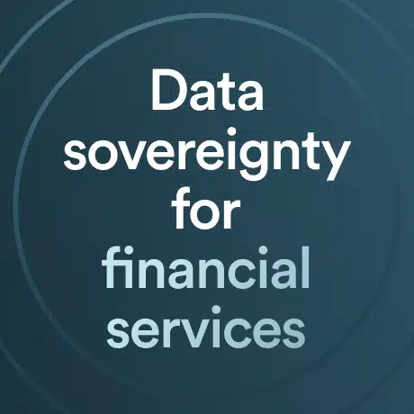 Data sovereignty laws for financial services companies