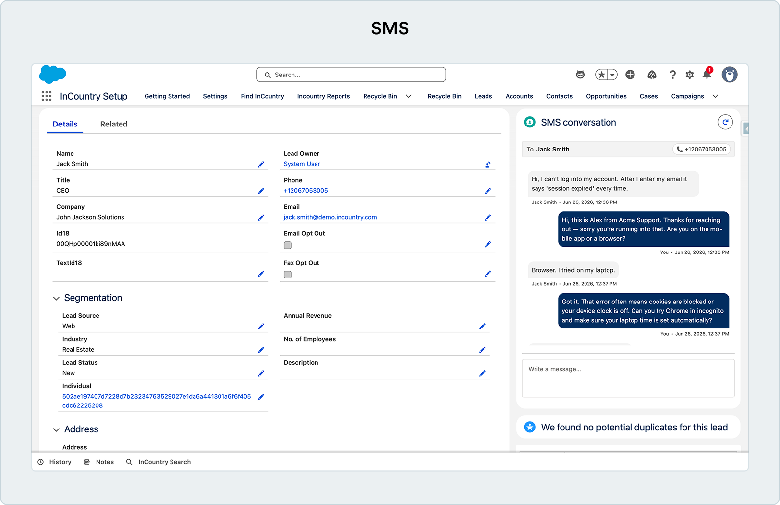 SMS