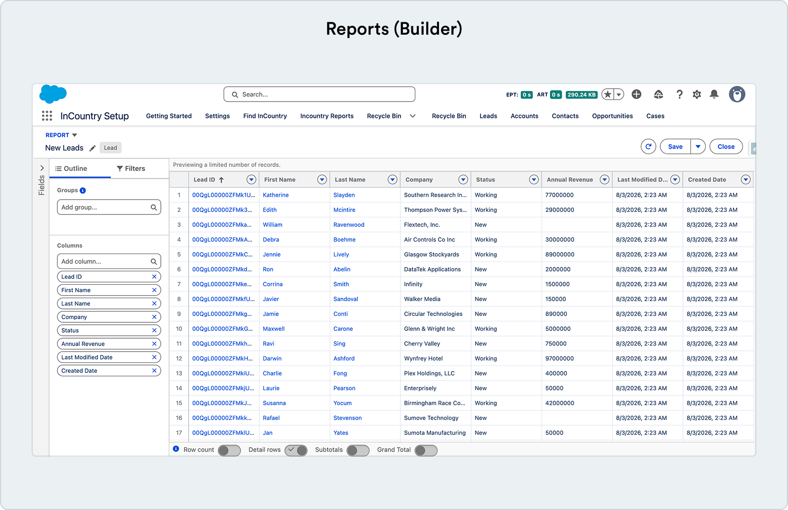 Reports